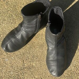 Women’s Classic Black Leather Boots